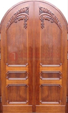 Металлическая арочная дверь ДА-9 в салон красоты в Саранске