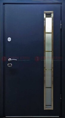 Металлическая дверь с порошковым покрытием и МДФ Белый дуб ДП-219 в Саранске
