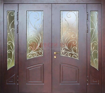 Парадная дверь ДПР-58 с остеклением в Саранске