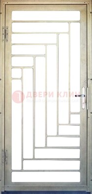 Железная решетчатая дверь с узором ДР-41 в Саранске