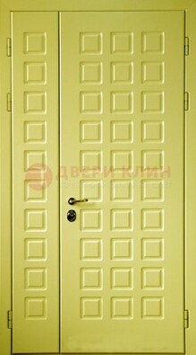 Салатовая тамбурная дверь ДТМ-28 в Саранске