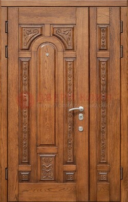 Полуторная железная дверь винорит для дома ДВТ-252 в Саранске